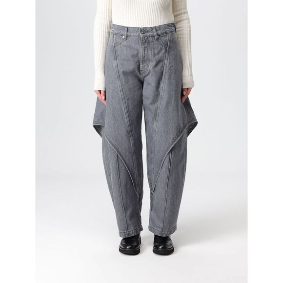 Jw Anderson Jeans Woman Grey - Picture 1 of 4